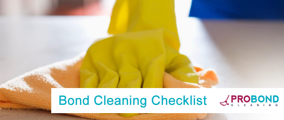 Bond Cleaning Checklist
